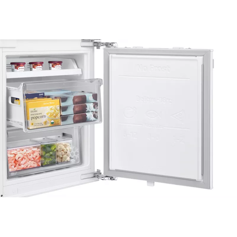 Samsung BRB70F30AEF0EO koel-vriescombinatie inbouw 298 L wit