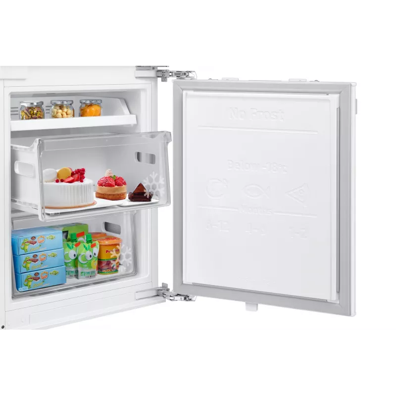 Samsung BRB70F30AEF0EO koel-vriescombinatie inbouw 298 L wit