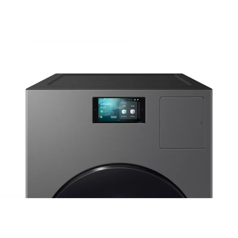 Samsung WD18DB8995BZ was-droogcombinatie vrijstaand frontlader RVS A