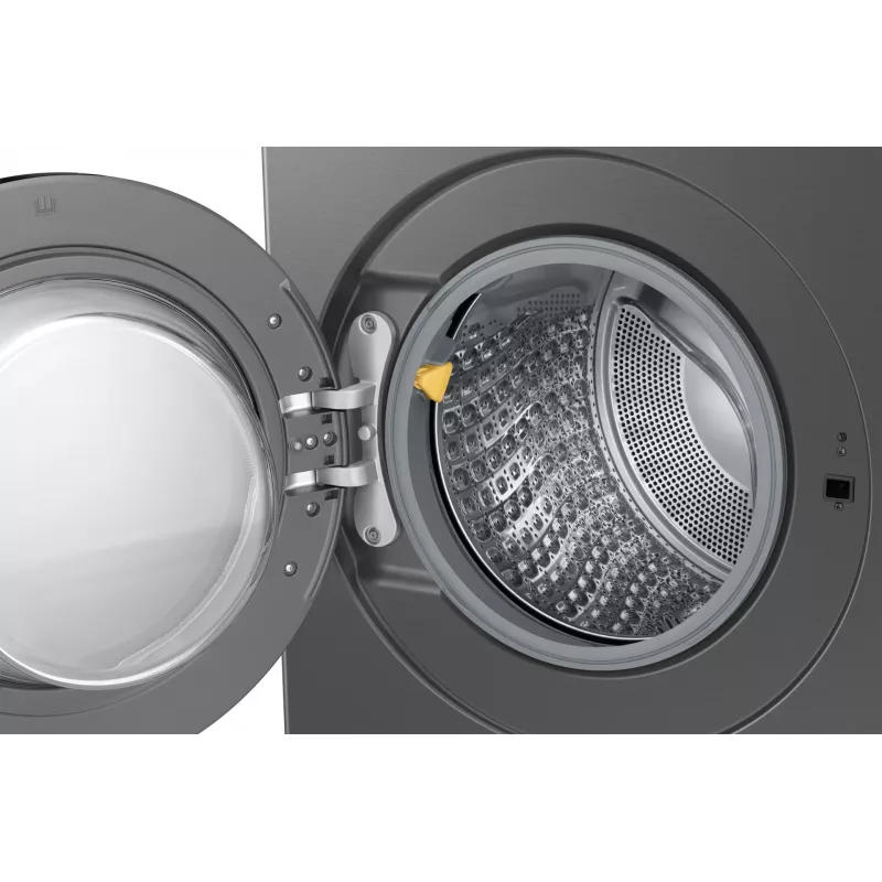 Samsung WD18DB8995BZ was-droogcombinatie vrijstaand frontlader RVS A