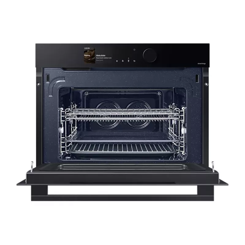 Samsung NQ5B6753CAK/U3 inbouw-compactoven met magnetronfunctie, 50 l, stoomreiniging, wifi, zwart