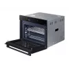 Samsung NQ5B6753CAK/U3 inbouw-compactoven met magnetronfunctie, 50 l, stoomreiniging, wifi, zwart