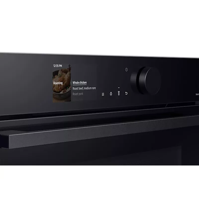Samsung NQ5B6753CAK/U3 inbouw-compactoven met magnetronfunctie, 50 l, stoomreiniging, wifi, zwart