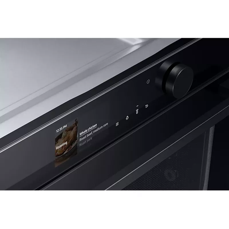 Samsung NQ5B6753CAK/U3 inbouw-compactoven met magnetronfunctie, 50 l, stoomreiniging, wifi, zwart