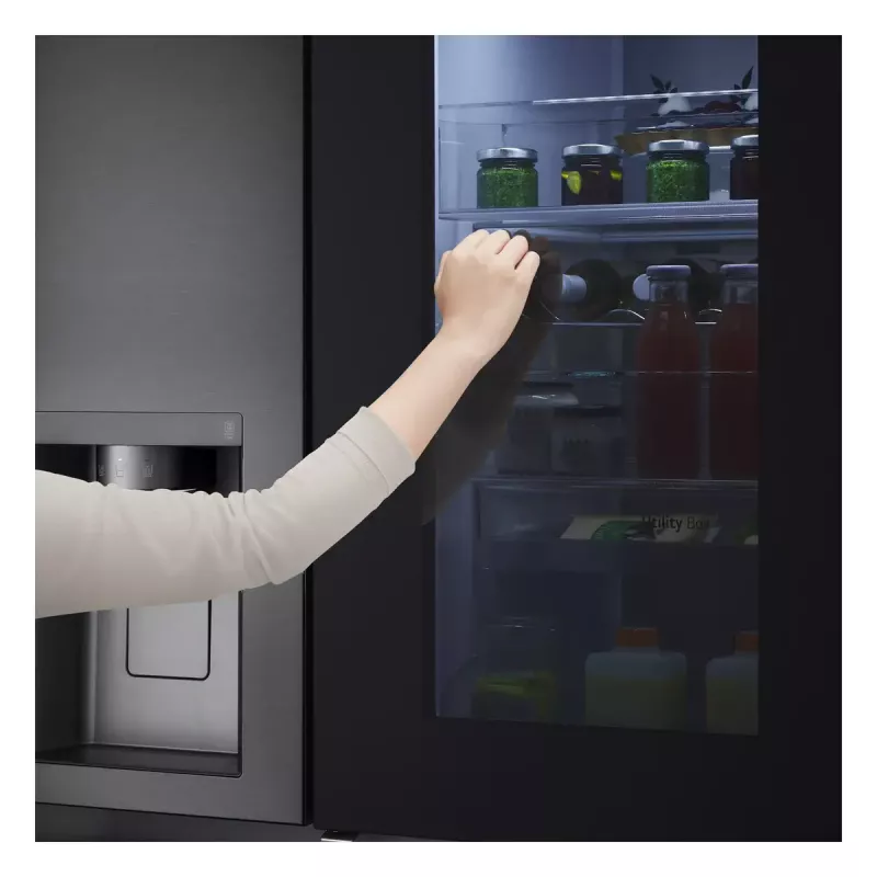 LG InstaView™ ThinQ™ GSXV91MCAE American koel-vriescombinatie 635 L