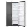 LG GSBC40EPPE side-by-side koelkast vrijstaand 664 L E zwart