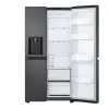 LG GSLC41EPPE side-by-side koelkast vrijstaand 641 L zwart