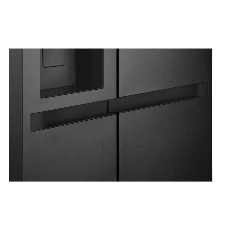 LG GSLC41EPPE side-by-side koelkast vrijstaand 641 L zwart