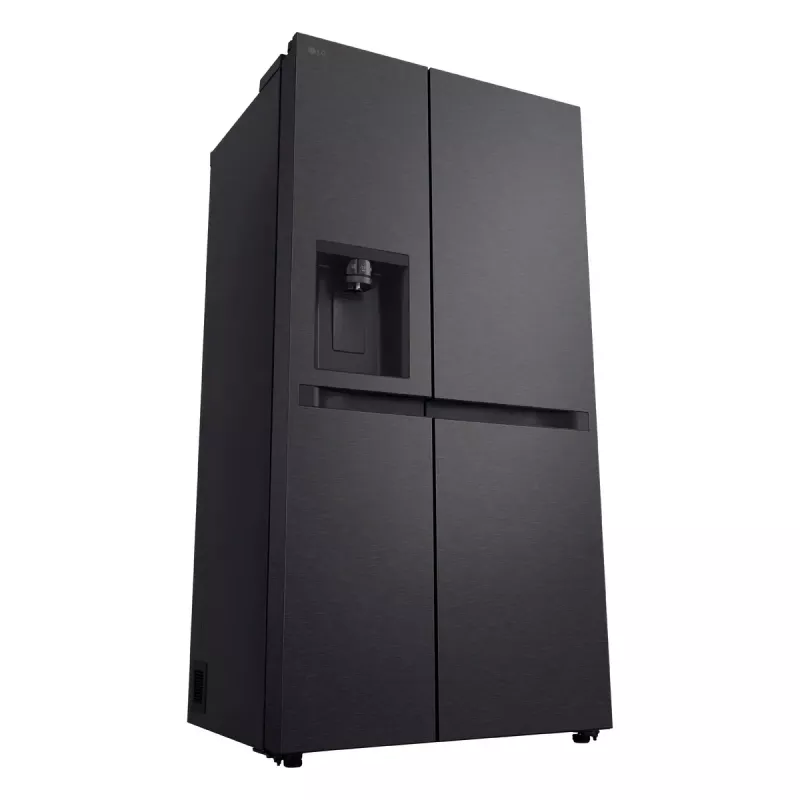 LG GSLC41EPPE side-by-side koelkast vrijstaand 641 L zwart