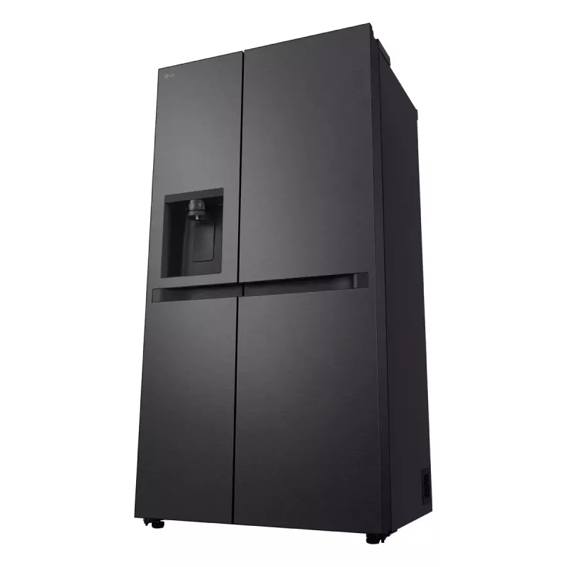 LG GSLC41EPPE side-by-side koelkast vrijstaand 641 L zwart