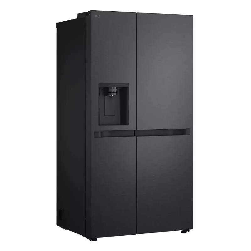 LG GSLC41EPPE side-by-side koelkast vrijstaand 641 L zwart