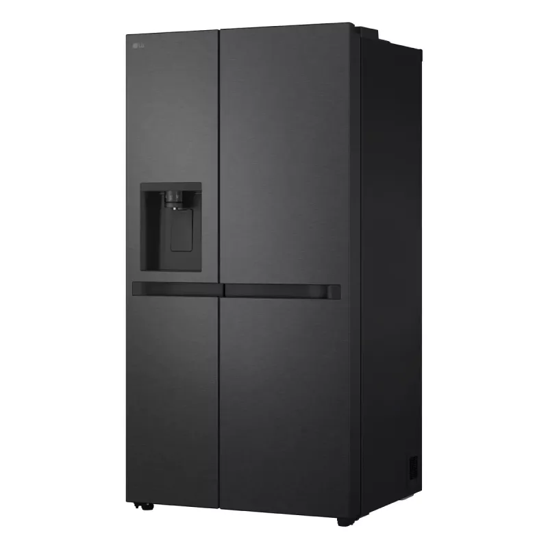 LG GSLC41EPPE side-by-side koelkast vrijstaand 641 L zwart