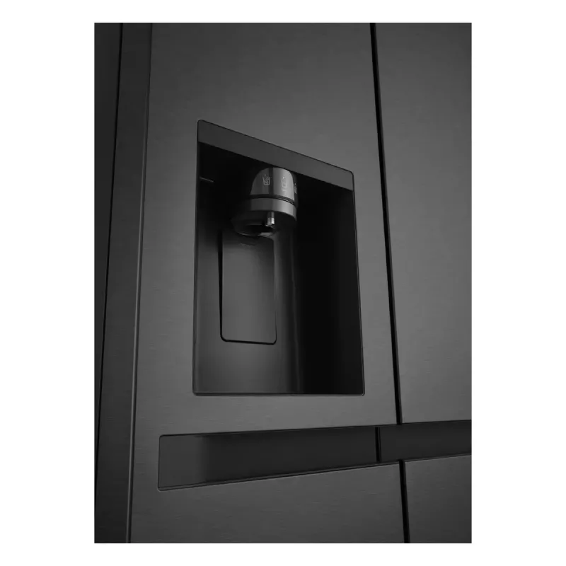 LG GSLC41EPPE side-by-side koelkast vrijstaand 641 L zwart