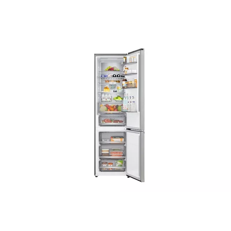 LG GBBS726BPY koel-vriescombinatie inbouw 375 L zilver