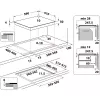 Whirlpool WL B4560 NE/W wit inbouw 59 cm inductiekookplaat 4 zone(n)