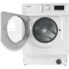 Whirlpool BI WMWG 71483E EU N volledig integreerbare wasmachine, 7 kg, 1400 tpm, energieklasse D, wit