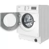 Whirlpool BI WMWG 71483E EU N volledig integreerbare wasmachine, 7 kg, 1400 tpm, energieklasse D, wit