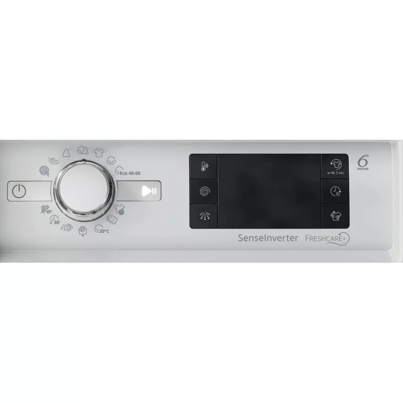 Whirlpool BI WMWG 71483E EU N volledig integreerbare wasmachine, 7 kg, 1400 tpm, energieklasse D, wit