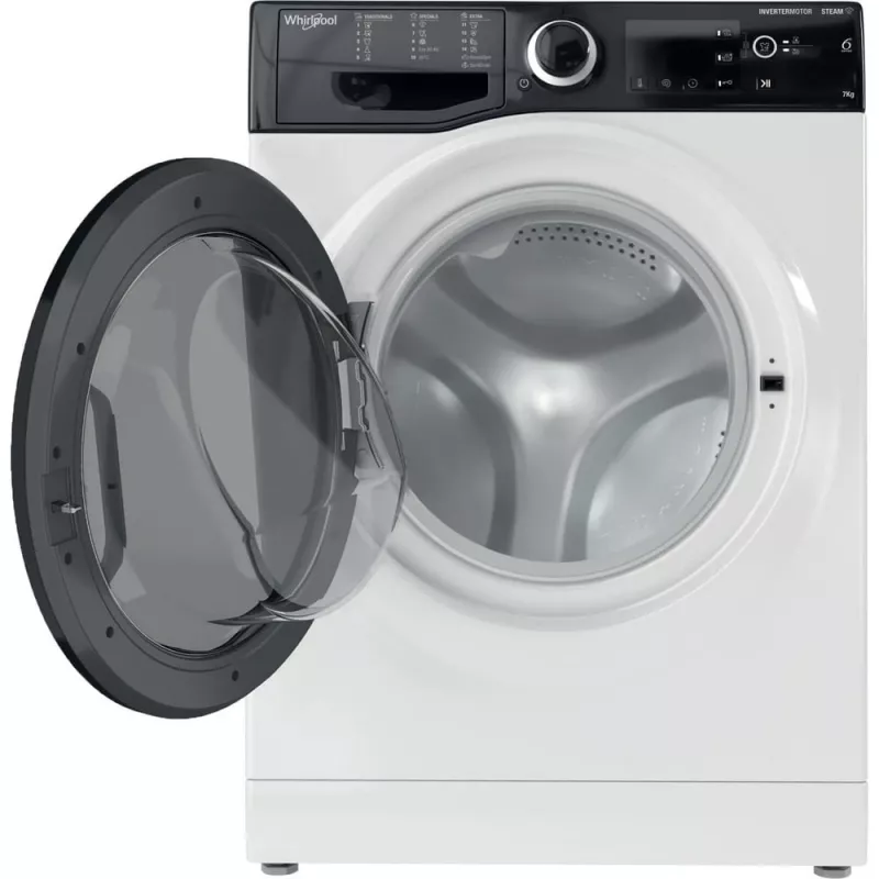 Whirlpool WRSB 7259 D EU wasmachine frontlader 7 kg 1151 t/min zwart, wit