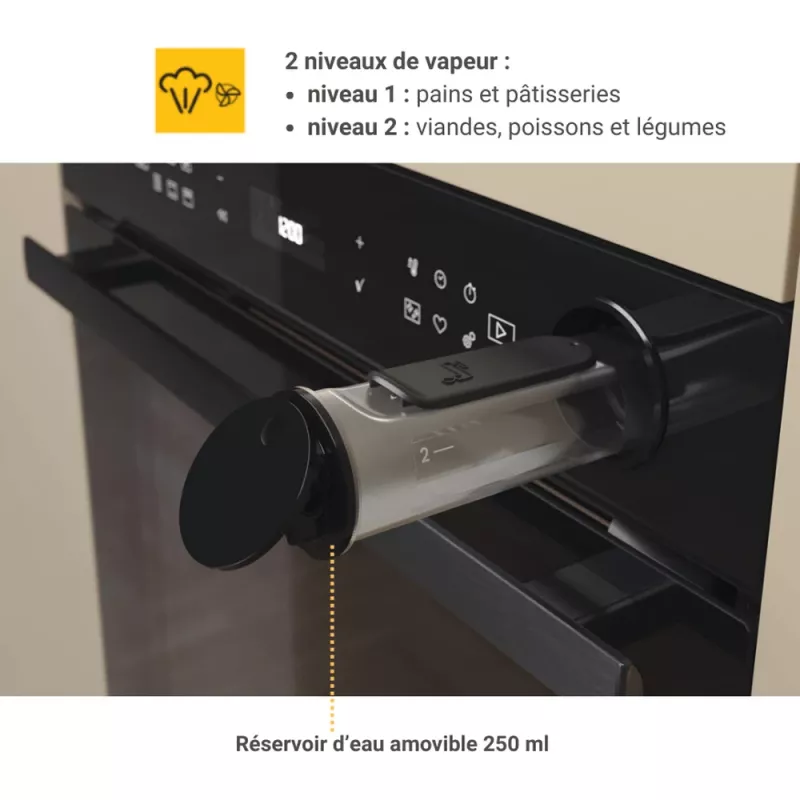 Whirlpool AKZ9S 8270 FB 73 L zwart