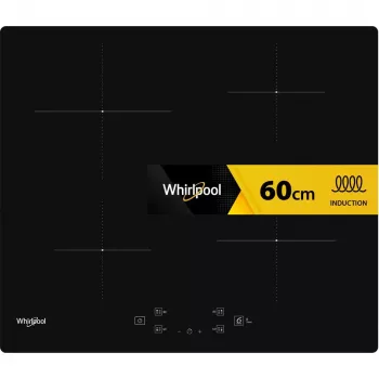 Whirlpool WS Q2160 NE zwart inbouw 59 cm zone-inductiekookplaat 4 zone(n)