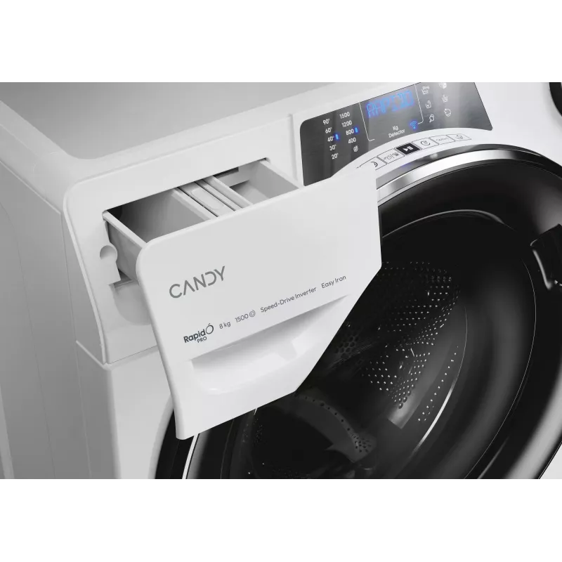 Candy RapidÓ PRO RP 586BWMBC/1-S wasmachine frontlader 8 kg 1500 t/min wit