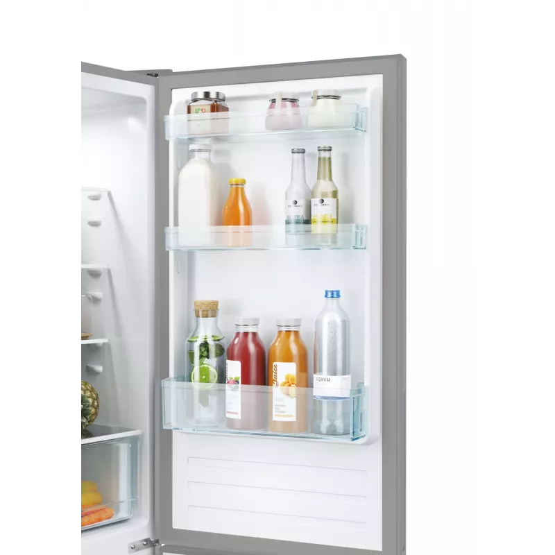 Candy City Combi CCT3L517ES vrijstaand 260 L zilver