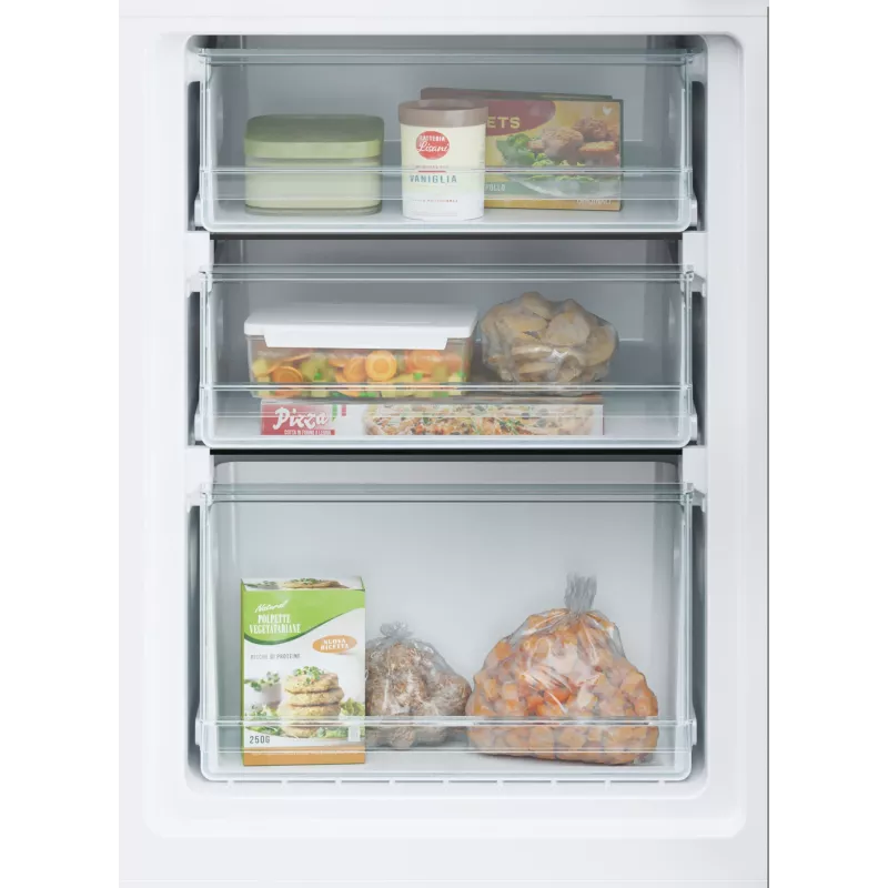 Candy City Combi CCT3L517ES vrijstaand 260 L zilver