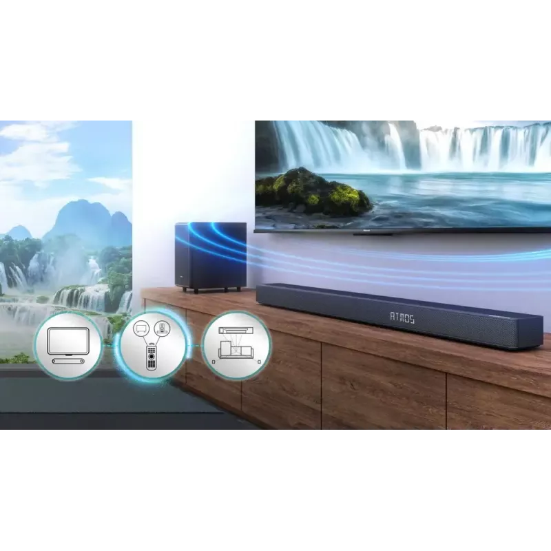 Soundbar Hisense AX3120G 3.1.2-kanalen 360W RMS