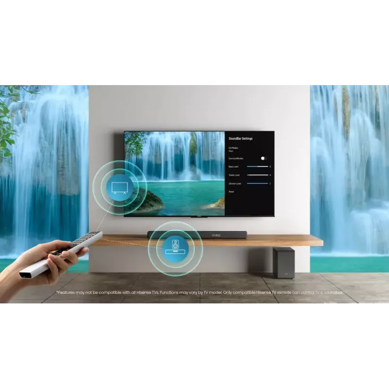 Soundbar Hisense AX3120G 3.1.2-kanalen 360W RMS