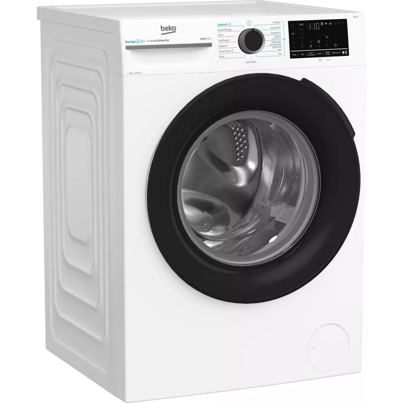 Wasmachine BEKO BM3WFSU49415WB voorlader 9 kg 1400 t/min wit, Energie A