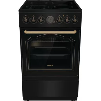 Gorenje GECS5B70CLB vrijstaand fornuis elektrische keramische kookplaat zwart
