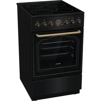Gorenje GECS5B70CLB vrijstaand fornuis elektrische keramische kookplaat zwart