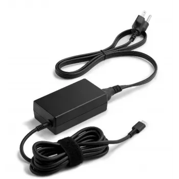 AC-adapter HP 65W halogeenvrij LC USB-C 90×51×28,5 mm