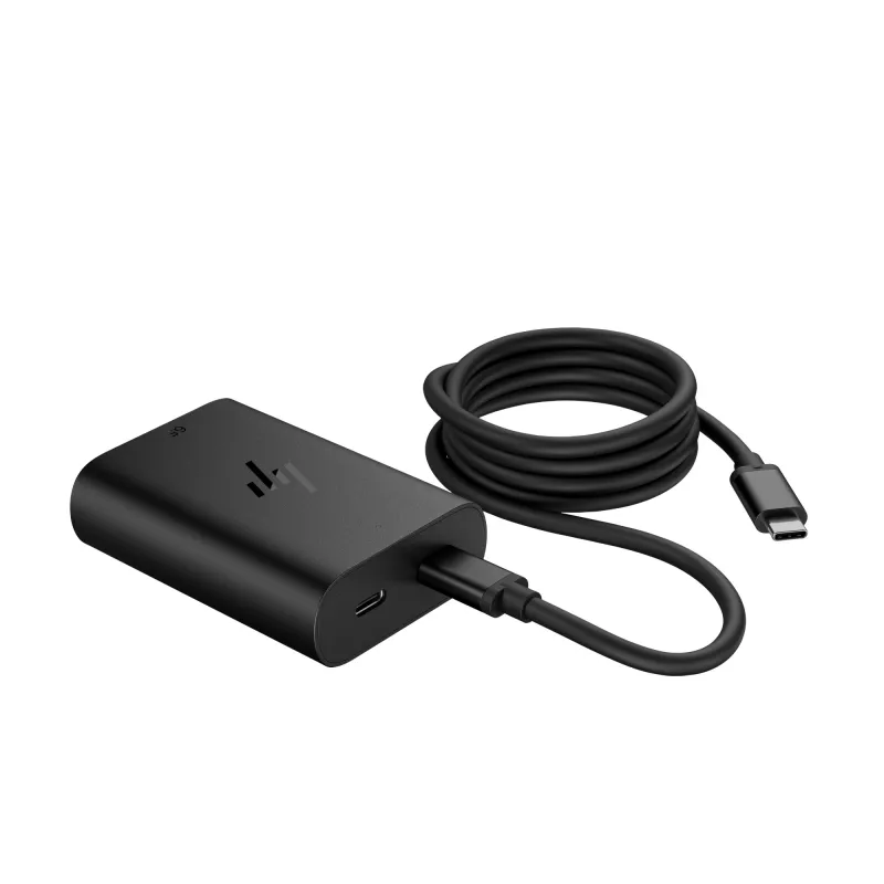 AC-adapter HP 65W halogeenvrij LC USB-C 90×51×28,5 mm
