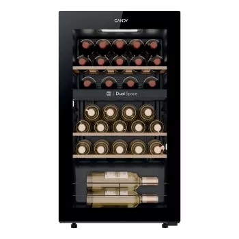 Candy DiVino CNWQ4G32G2 compressor-wijnkoelkast vrijstaand zwart 32 flessen