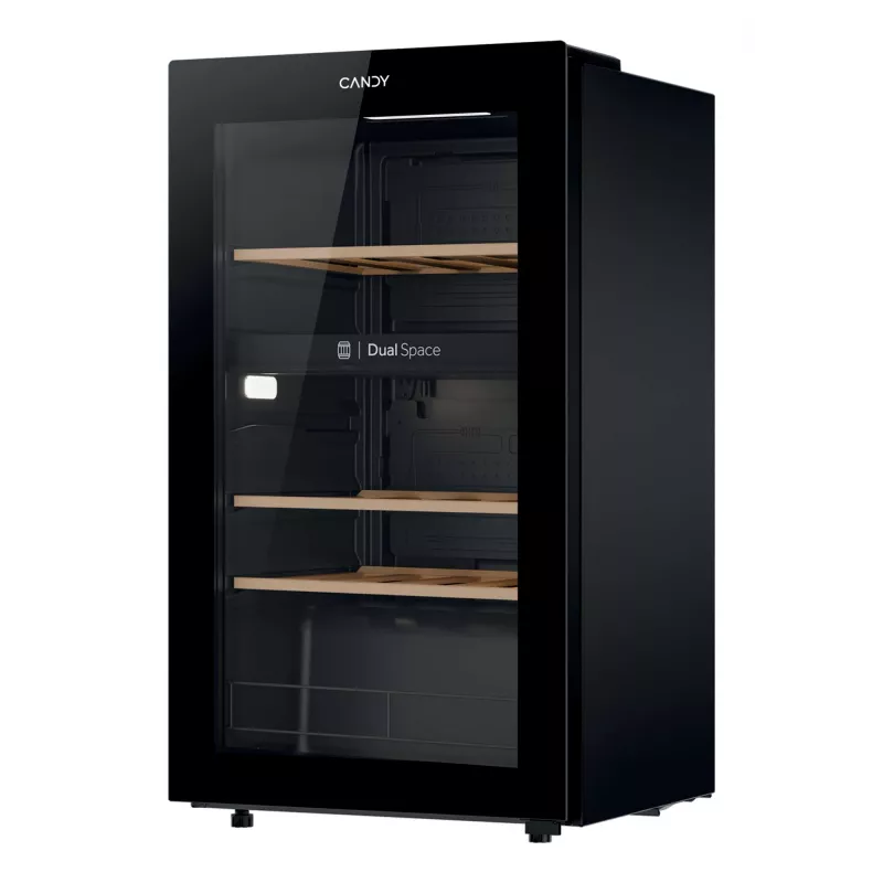 Candy DiVino CNWQ4G32G2 compressor-wijnkoelkast vrijstaand zwart 32 flessen
