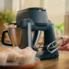 Keukenmachine Kenwood KHC30.070GY — 1000 W, 4,3 L RVS kom, draaiknop, grijs