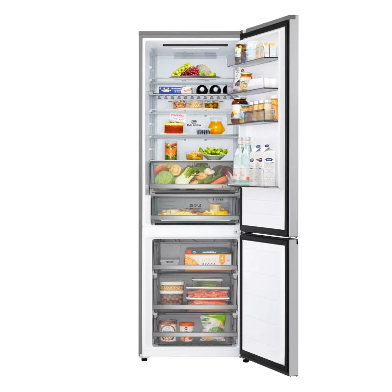 LG GBBW322DPY vrijstaand 465 l zilver