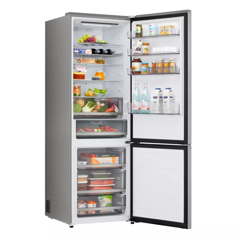 LG GBBW322DPY vrijstaand 465 l zilver