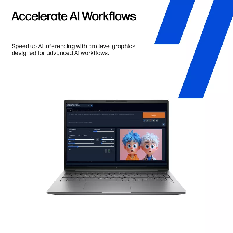 Computer HP ZBook X G1i mobiel workstation Ultra 9-285H 64GB 1TB SSD RTX PRO 2000 Blackwell 8GB Win 11 Pro