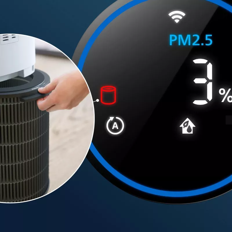 Luchtreinigerfilter Philips FY3437/00 breedte 248 mm diepte 34,6 mm hoogte 300,5 mm