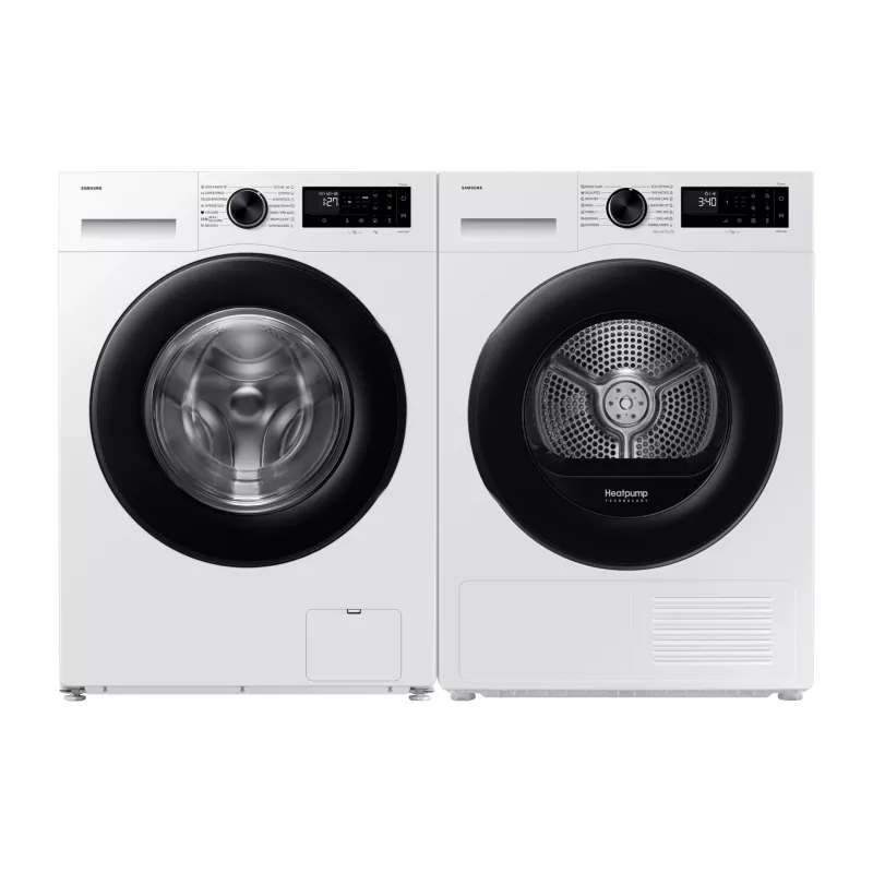 Samsung DV90DG52A0AELE warmtepompdroger vrijstaand frontlader 9 kg wit