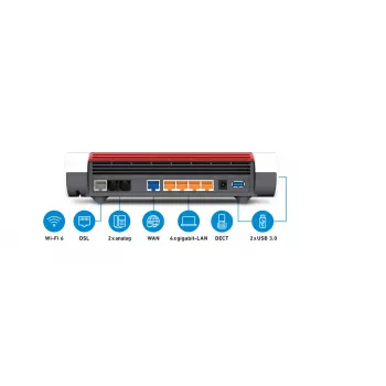 Tafelrouter FRITZ!Box 7590 AX dual-band Wi-Fi 6