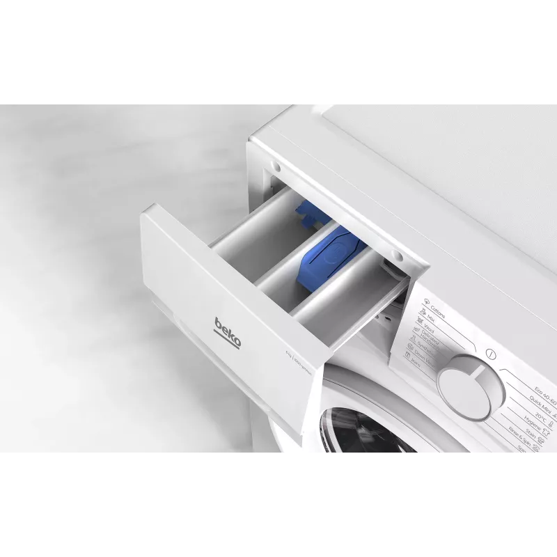 Beko B1WFK2604WEE wasmachine frontlader 6 kg 1000 t/min wit