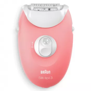 Braun Silk-épil 3 3-176 epileerapparaat met 3 extra's, rosé, wit, 20 pincetten, scheren, AC, 100 - 240 V, 50 - 60 Hz