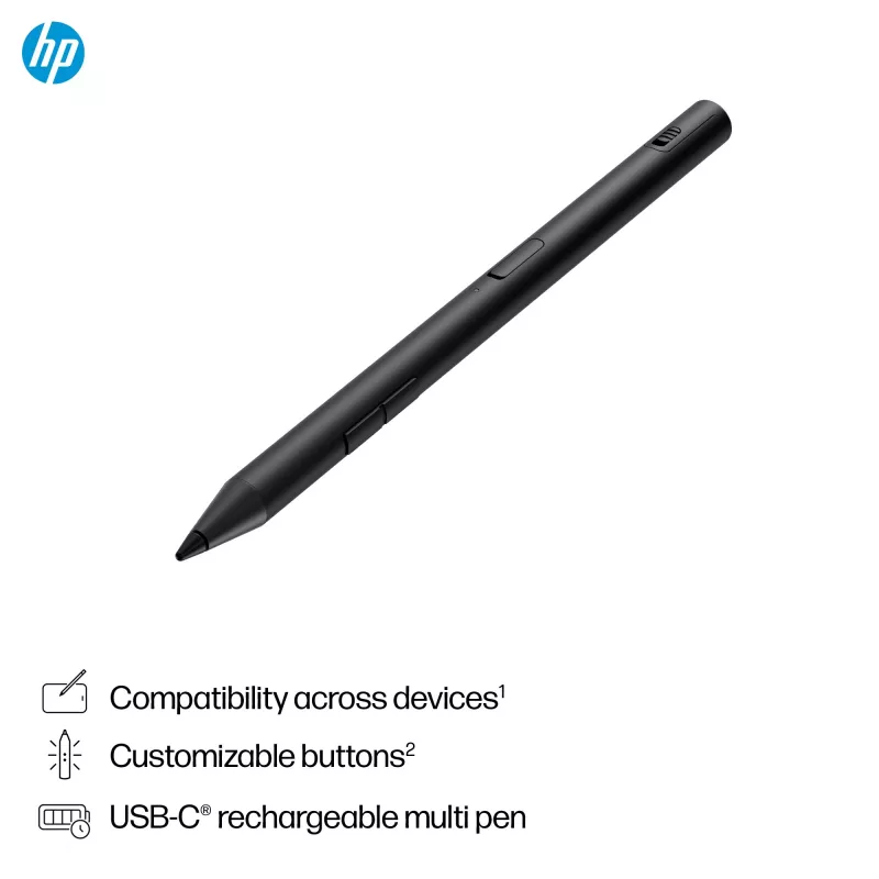HP 700 oplaadbare multi-pen universele apparaatcompatibiliteit zwart
