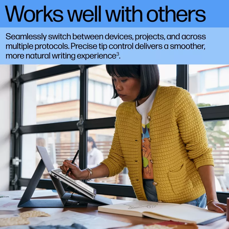 HP 700 oplaadbare multi-pen universele apparaatcompatibiliteit zwart