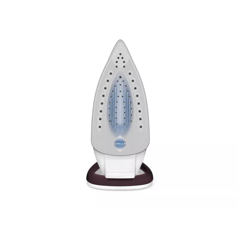 Tefal EasyGliss Plus FV5714 strijkijzer droog- en stoomstrijkijzer Durilium-strijkzool 2400 W bordeaux, wit