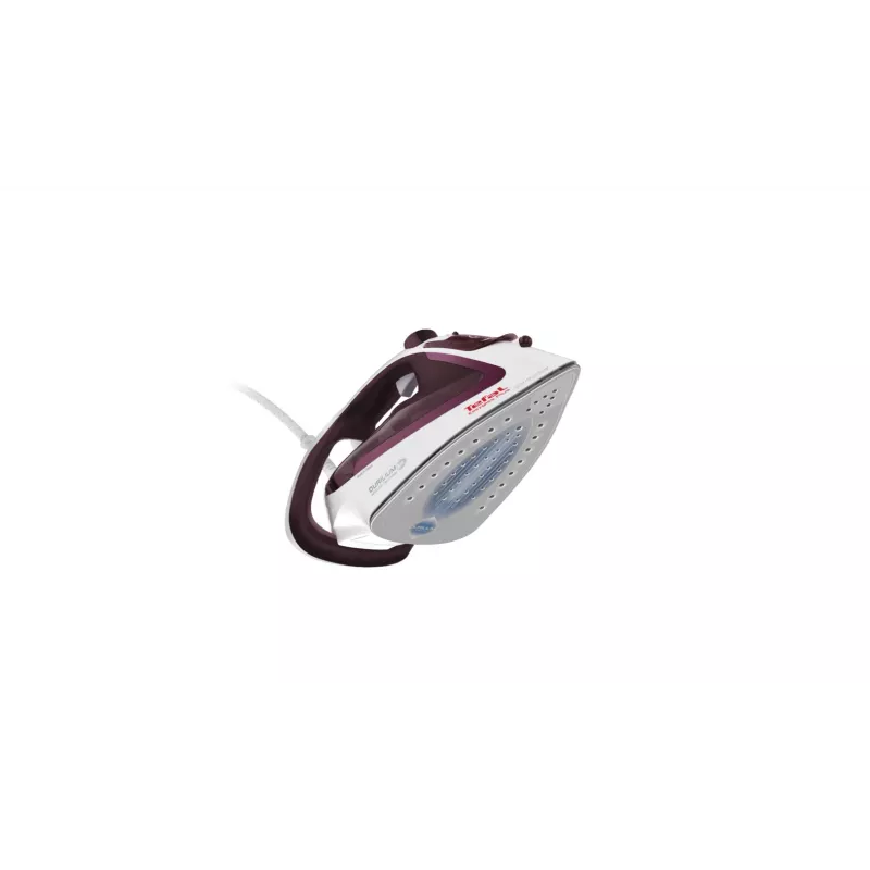 Tefal EasyGliss Plus FV5714 strijkijzer droog- en stoomstrijkijzer Durilium-strijkzool 2400 W bordeaux, wit